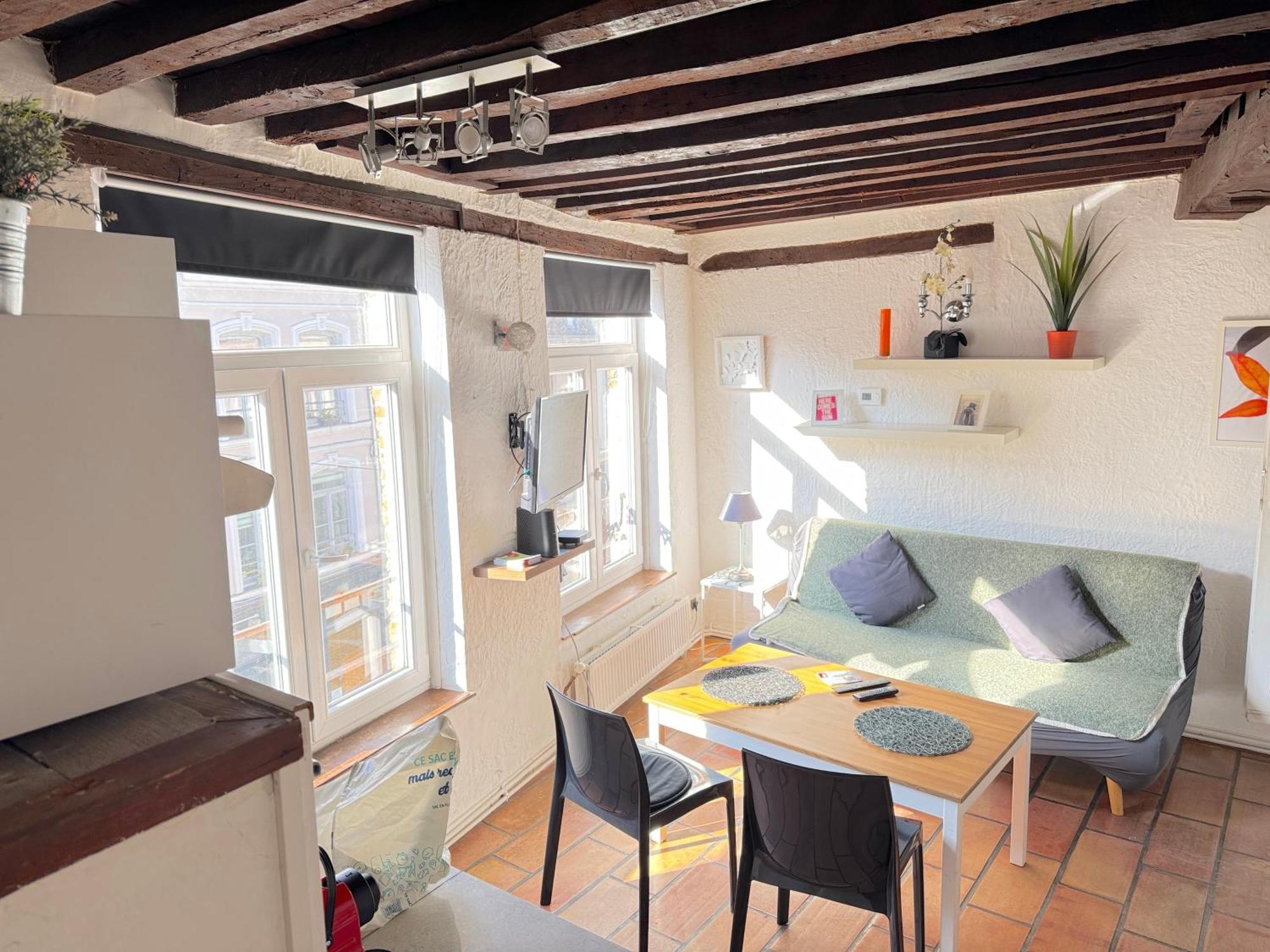 Charme Vieux Lille Apartment 1 Chambre 24H24H Access Ngoại thất bức ảnh